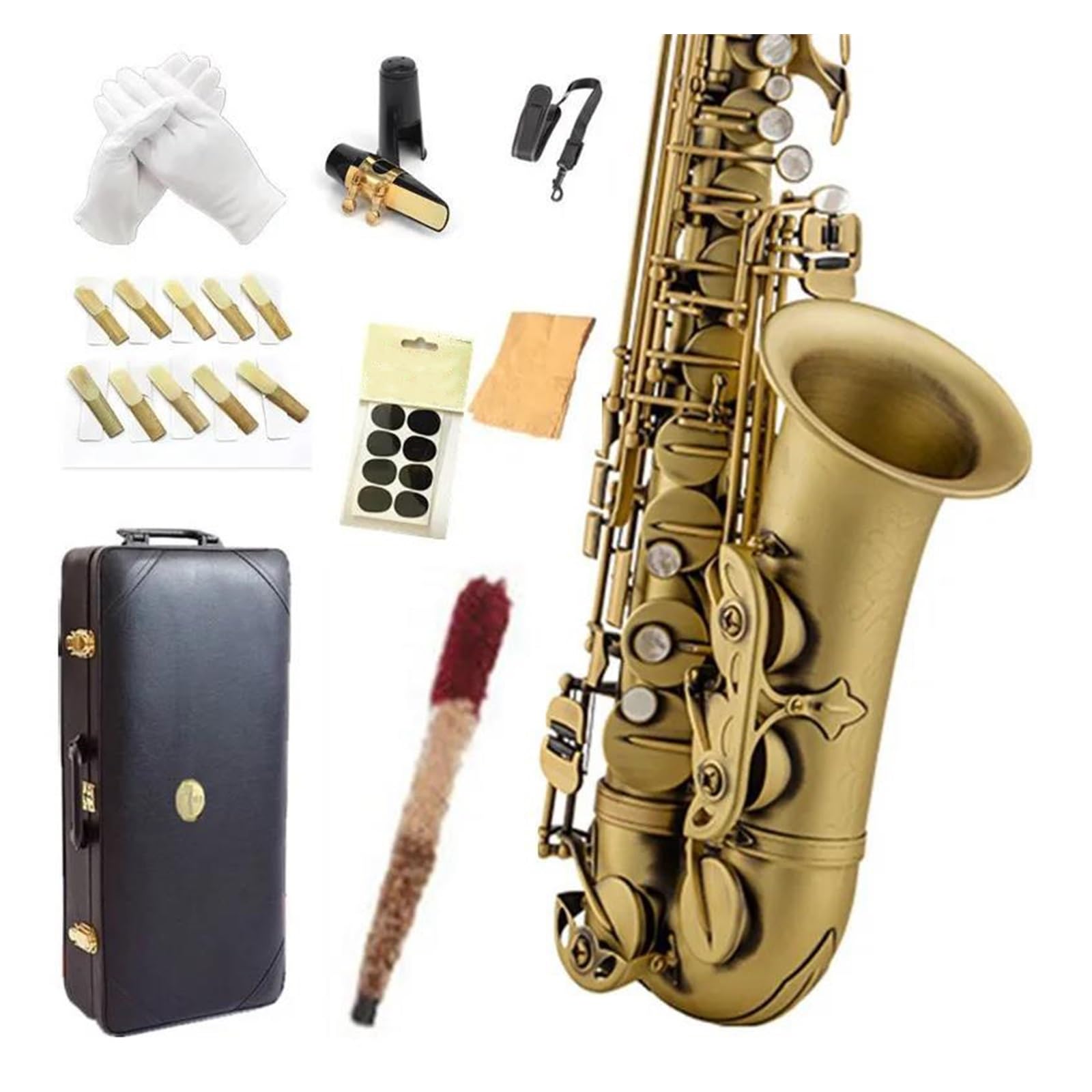 アルトサックス unison AS-5002BS 他付属品付き アルトサックス unison AS-5002BS 他付属品付き アルトサックス